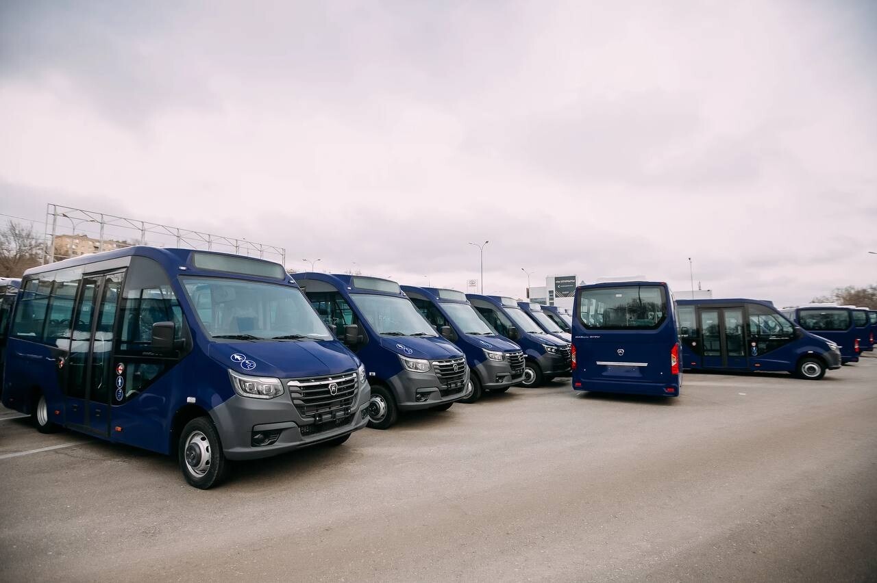 «ГТЛК» поставила в Астрахань 170 новых автобусов малого класса 