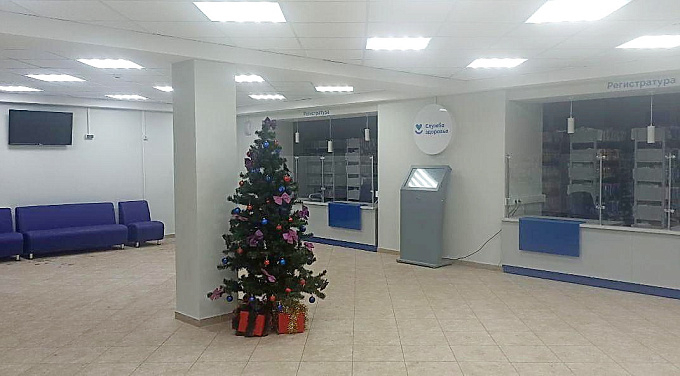 В Волгограде отремонтировали одну из крупнейших поликлиник 