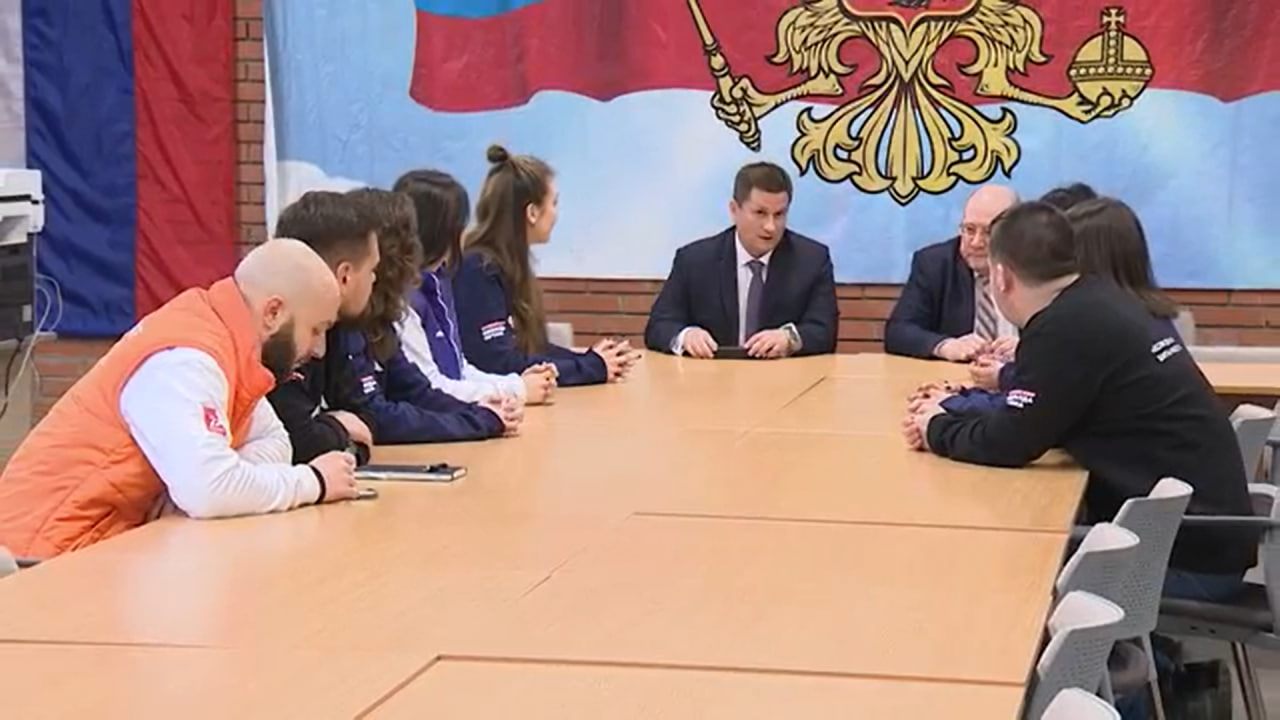 Избирательный штаб Владимира Путина открылся в Санкт-Петербурге