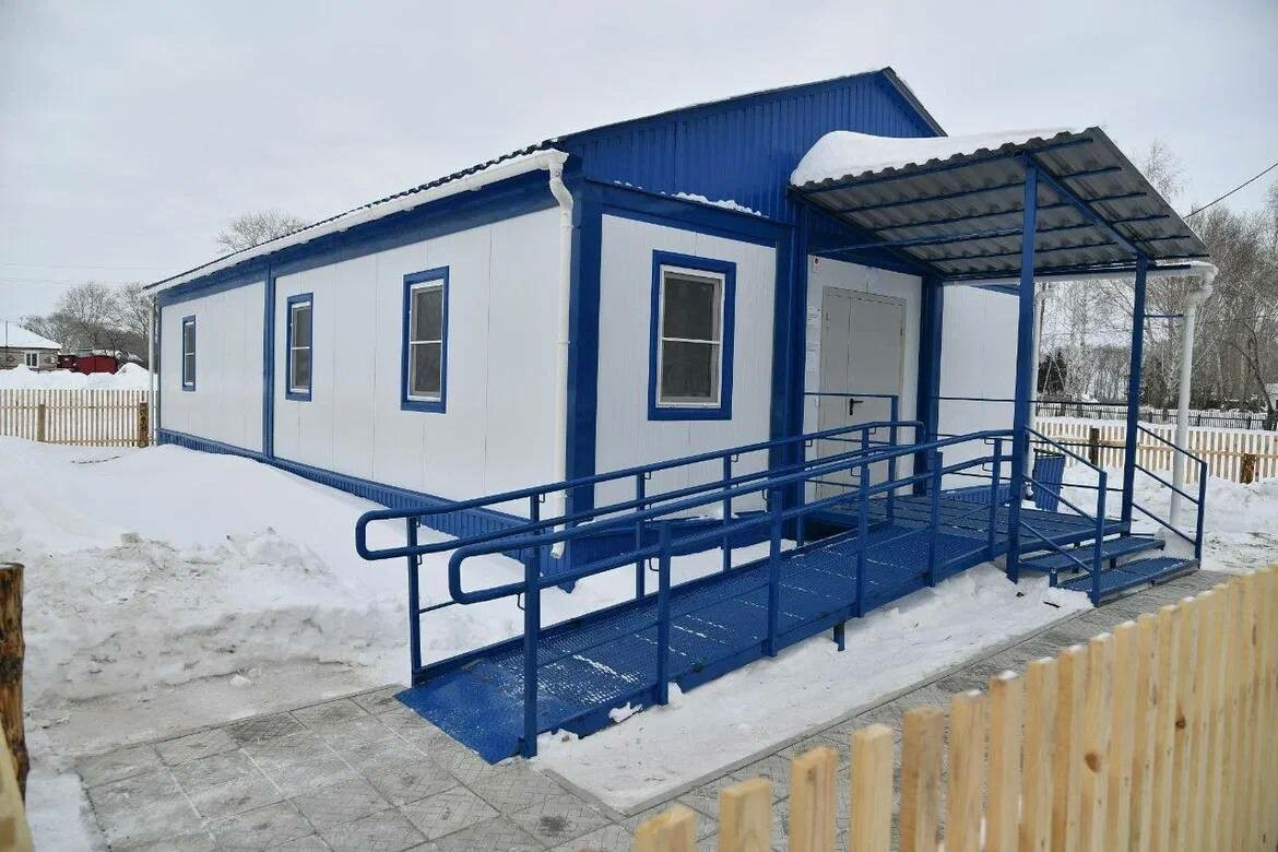 В 2023 году в Омской области ввели в эксплуатацию 75 ФАПов и амбулаторий 