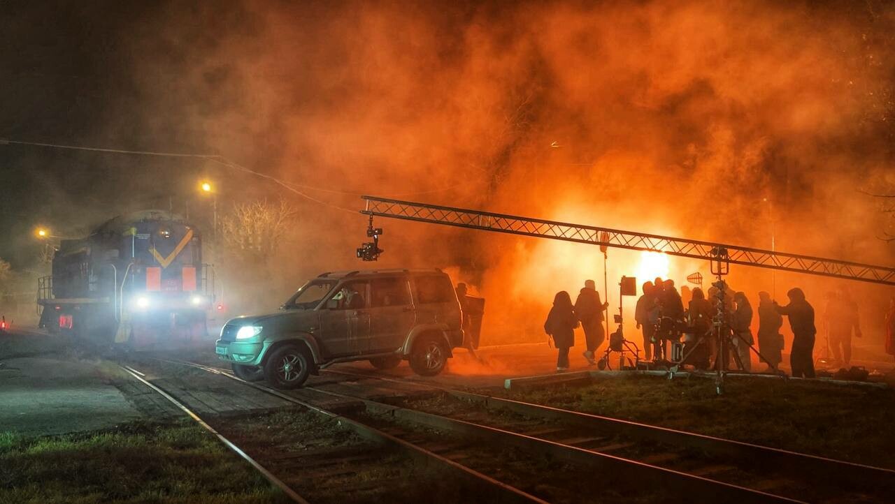 Астраханский ТРЗ превратился в съемочную площадку 
