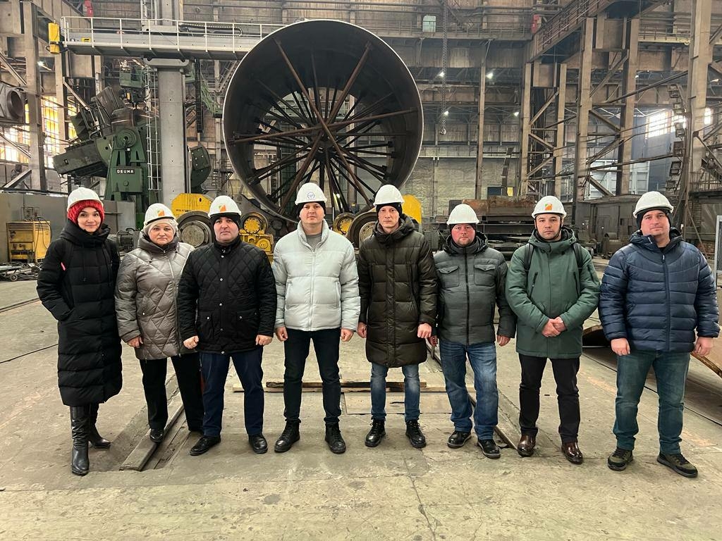 Площадку «Волгограднефтемаш» посетили представители «Газпрома»