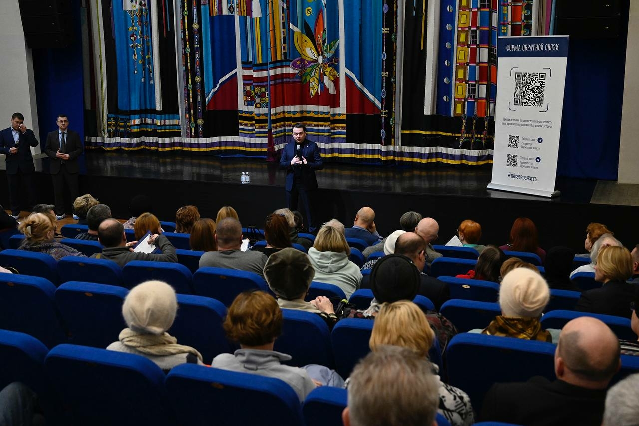 Чибис отчитался о результатах встречи с жителями Октябрьского округа