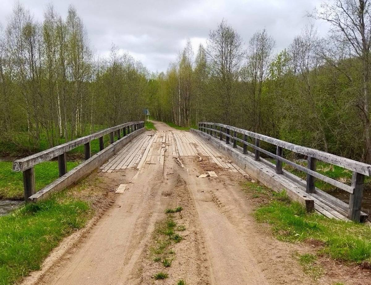 В Новгородской области начали ремонт трех мостов за 40,7 млн рублей