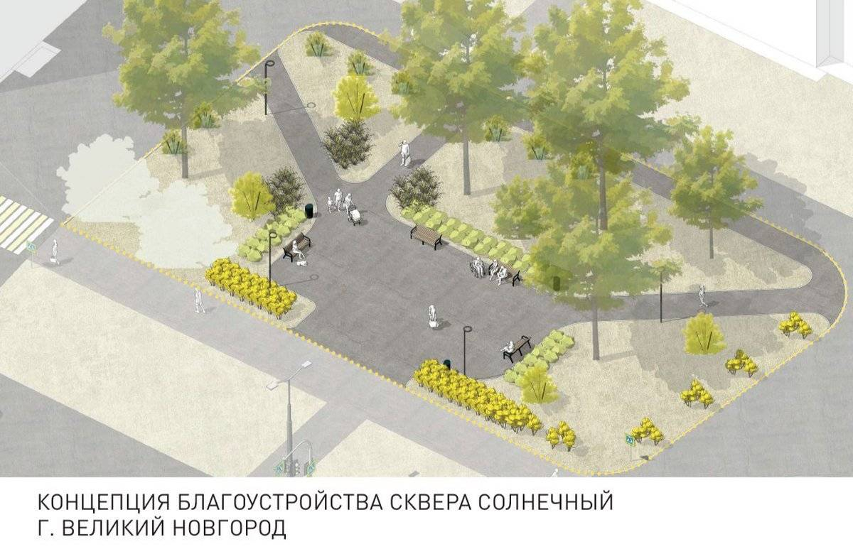 В Новгороде реализуют пять проектов благоустройства конкурса «Наш выбор»