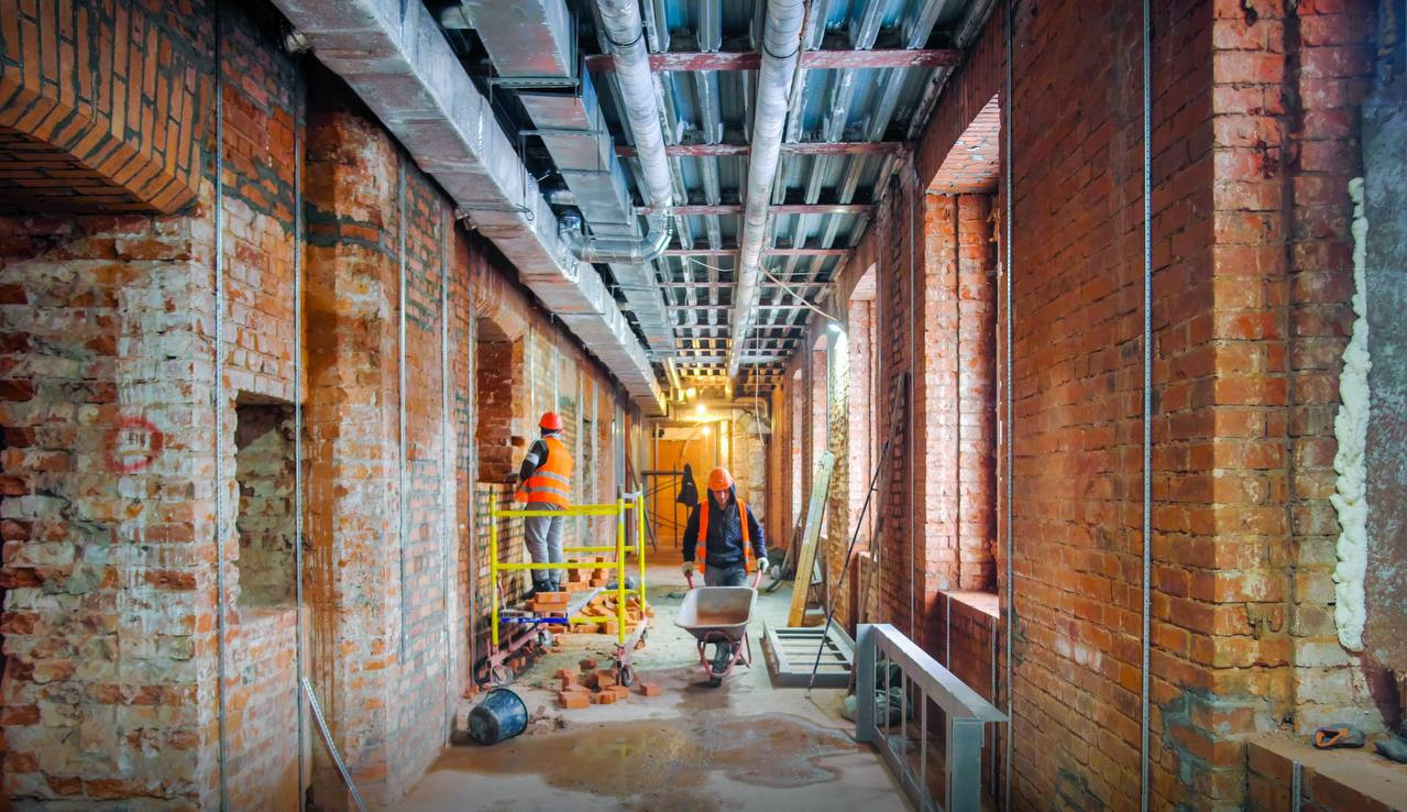 Капремонт корпуса №2 Боткинской больницы в Москве завершен на 40%