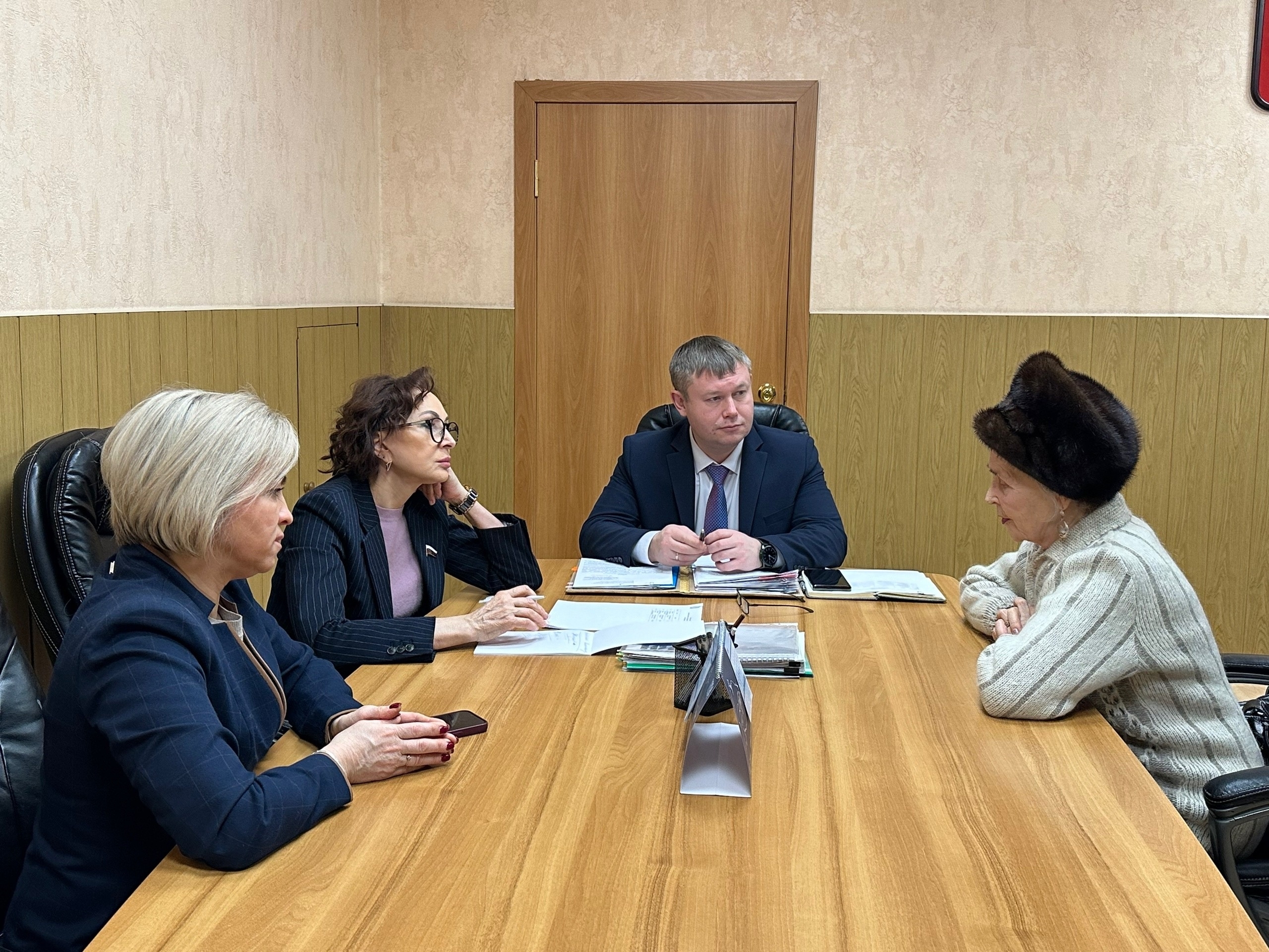 Мончегорск с рабочим визитом посетила депутат Госдумы Татьяна Кусайко