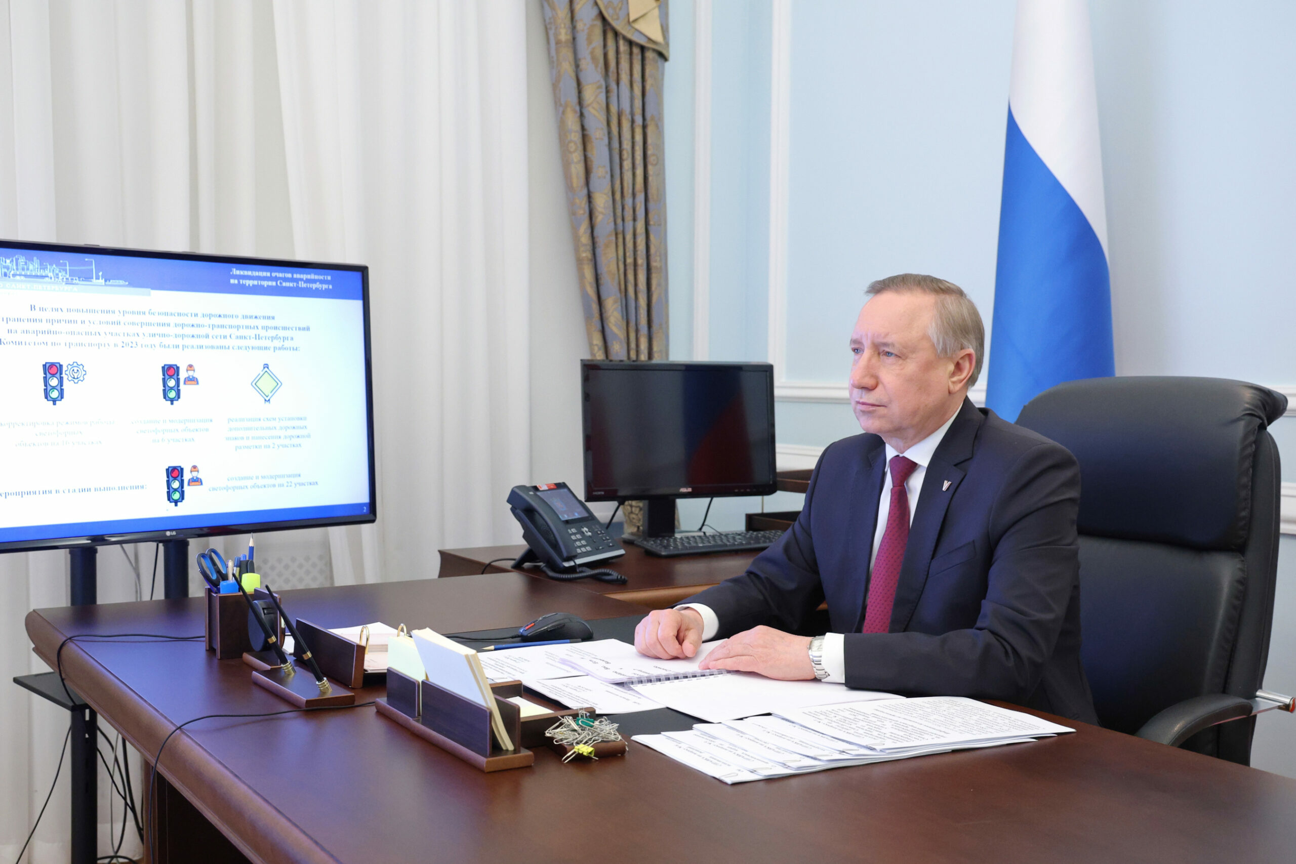 Беглов заявил о готовности Петербурга оказать помощь пострадавшим в «Крокус сите холле»