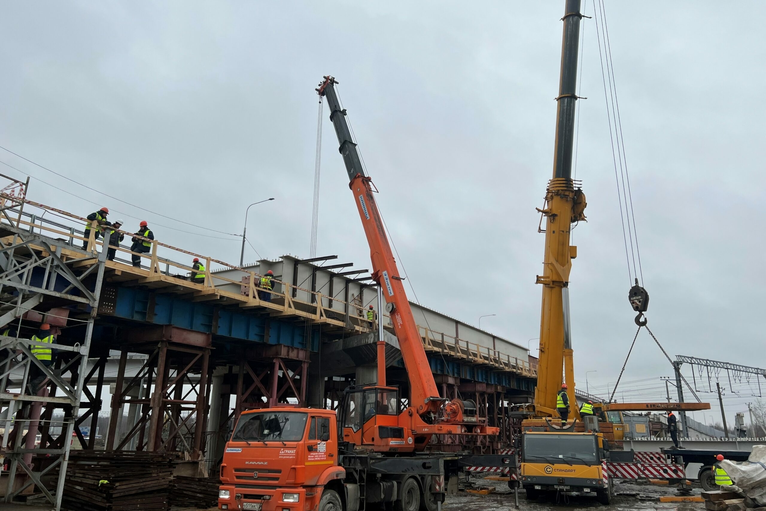 В Ленинградской области открыт новый путепровод