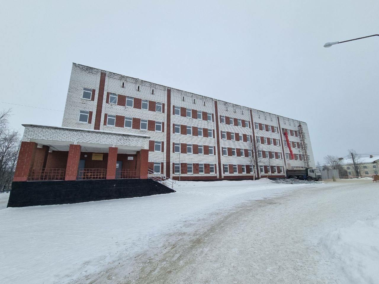 В посёлке Высокий Мурманской области запустили капремонт школы №13