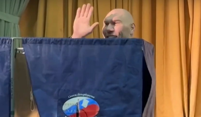 Бывший профессиональный боксер Валуев проголосовал на выборах президента РФ