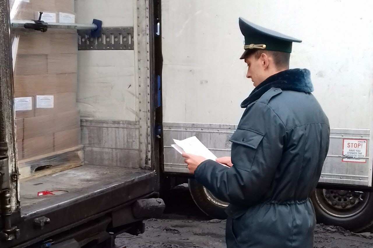 За неделю через Астраханскую область прошло свыше 450 тонн грузов