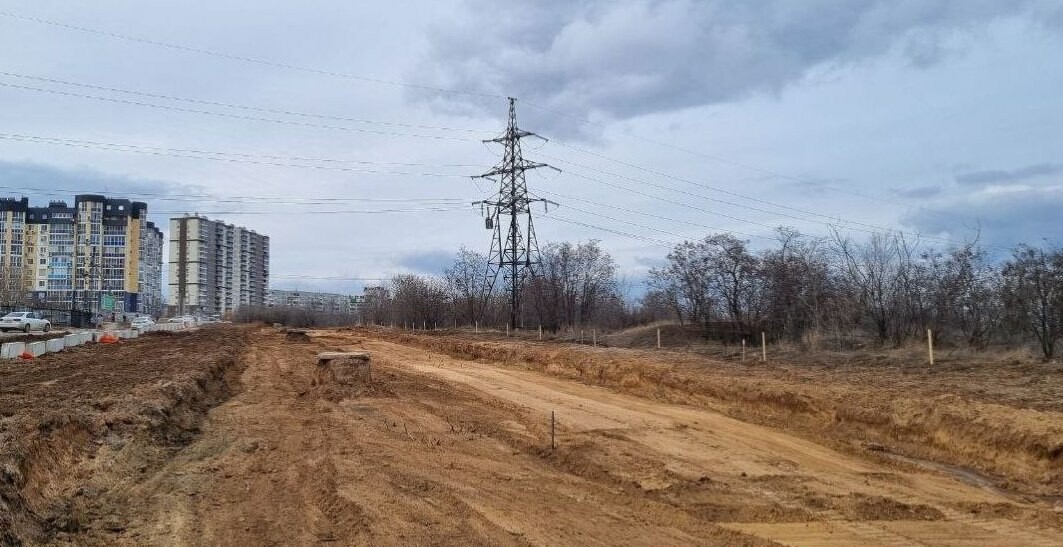 В Волгограде стартовало строительство четырехполосных проездов