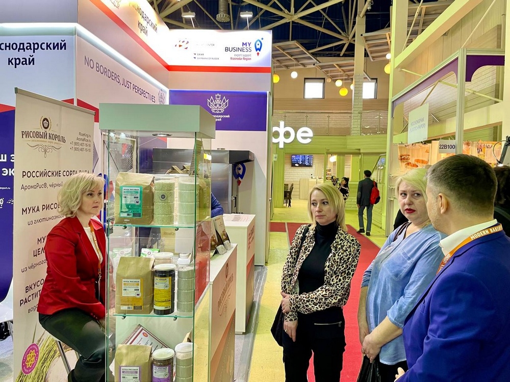 Шесть компаний Кубани презентовали продукцию на Moderm Bakery Moscow/Confex 2024