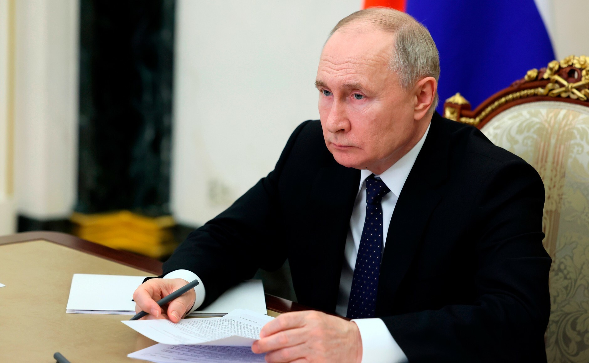 Игорь Бабушкин доложил Владимиру Путину о ходе работ по созданию астраханского узла МТК «Север — Юг»