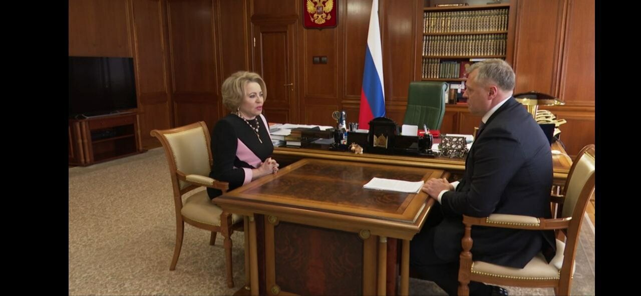 Валентина Матвиенко пообещала дальнейшее содействие Астраханской области 