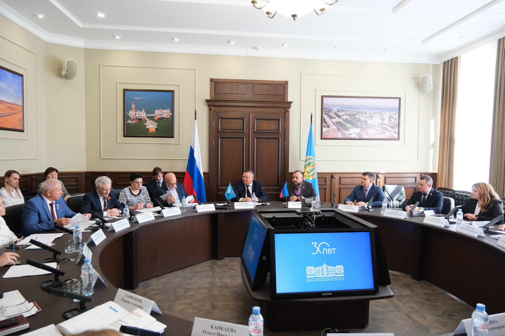 В Астрахани с визитом находится делегация Народного Совета ЛНР