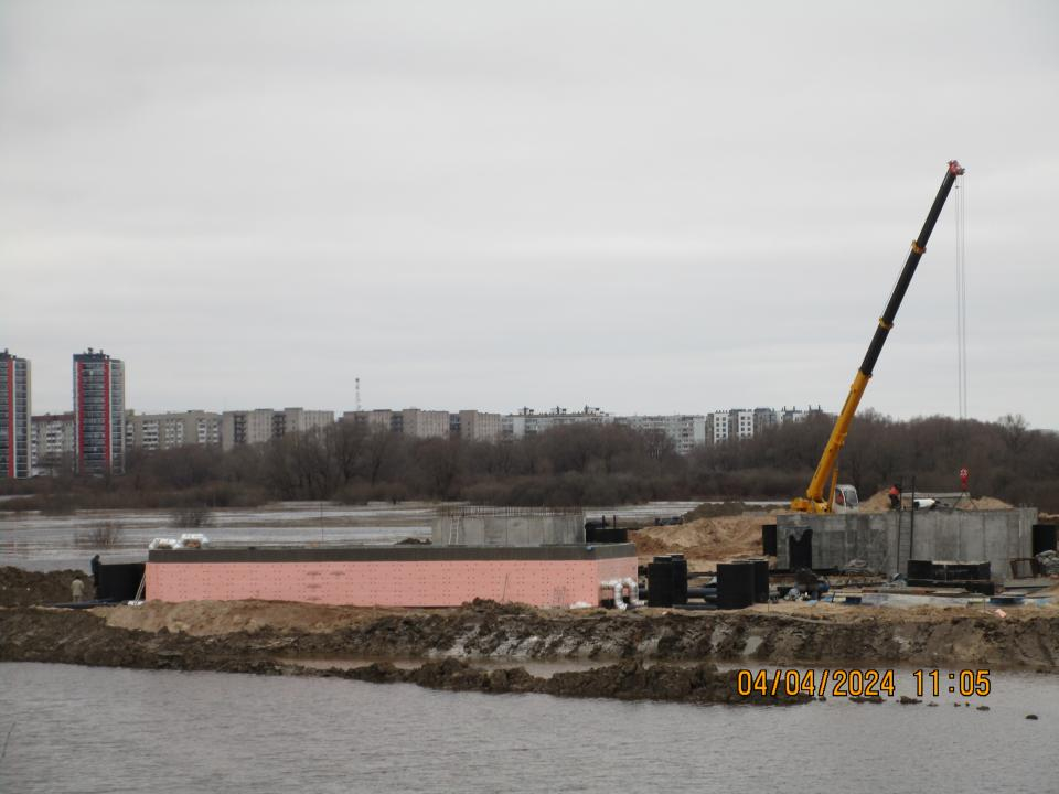 В Деревяницком районе Новгорода строительство ЛОС завершено на 86%