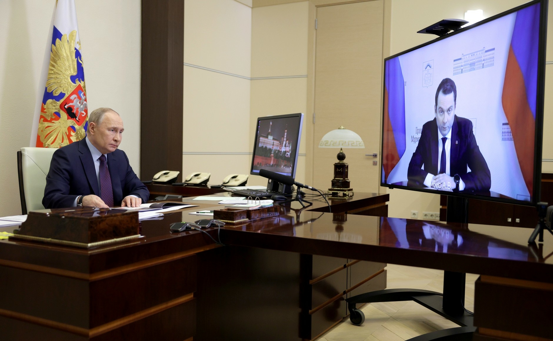 Андрей Чибис представил Владимиру Путину уникальные проекты по развитию арктических территорий