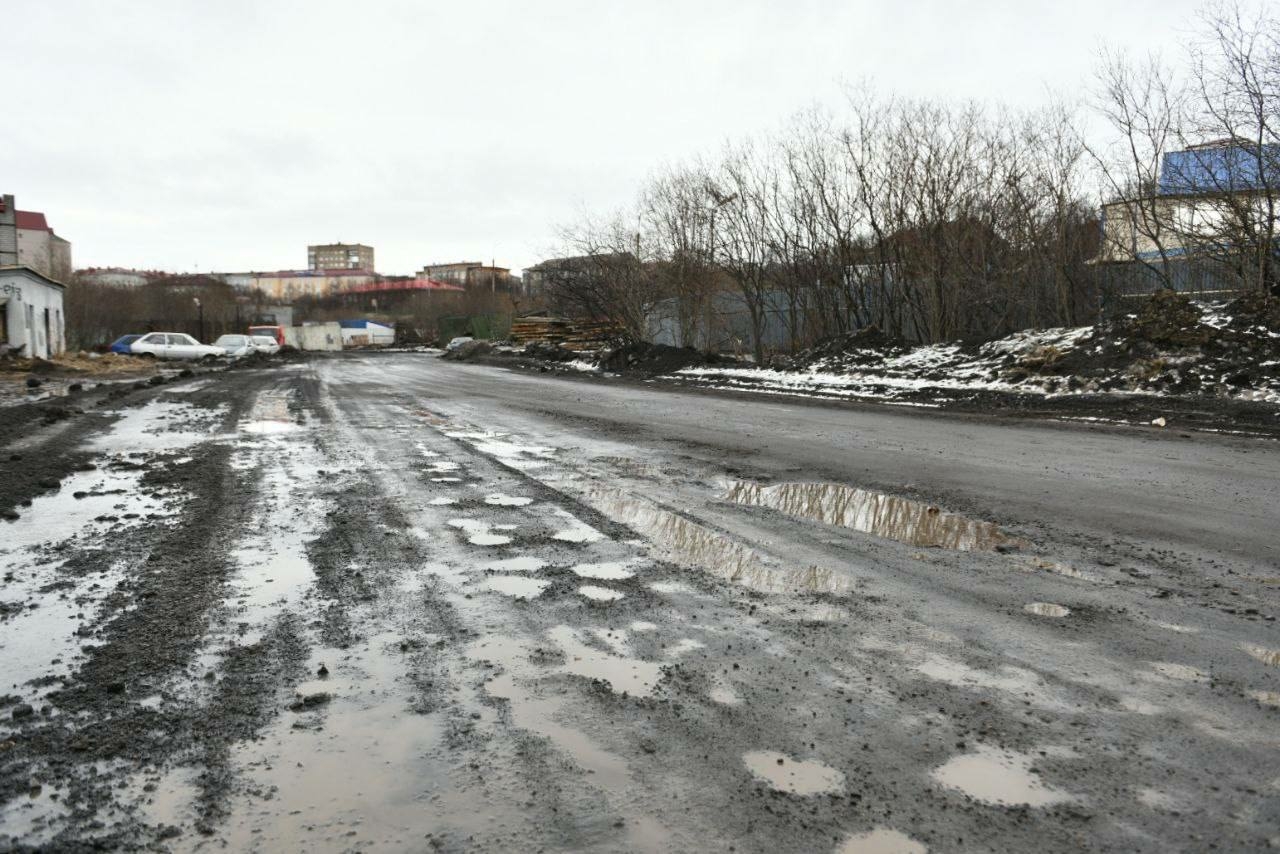 В Мурманске отремонтируют улицу Траловую