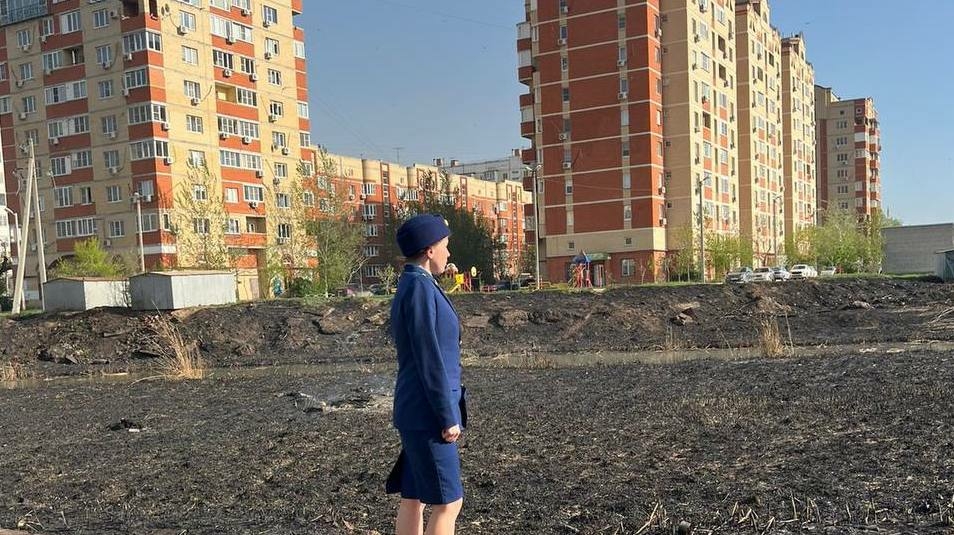 После пожара в микрорайоне Казачий астраханская прокуратура организовала проверку 
