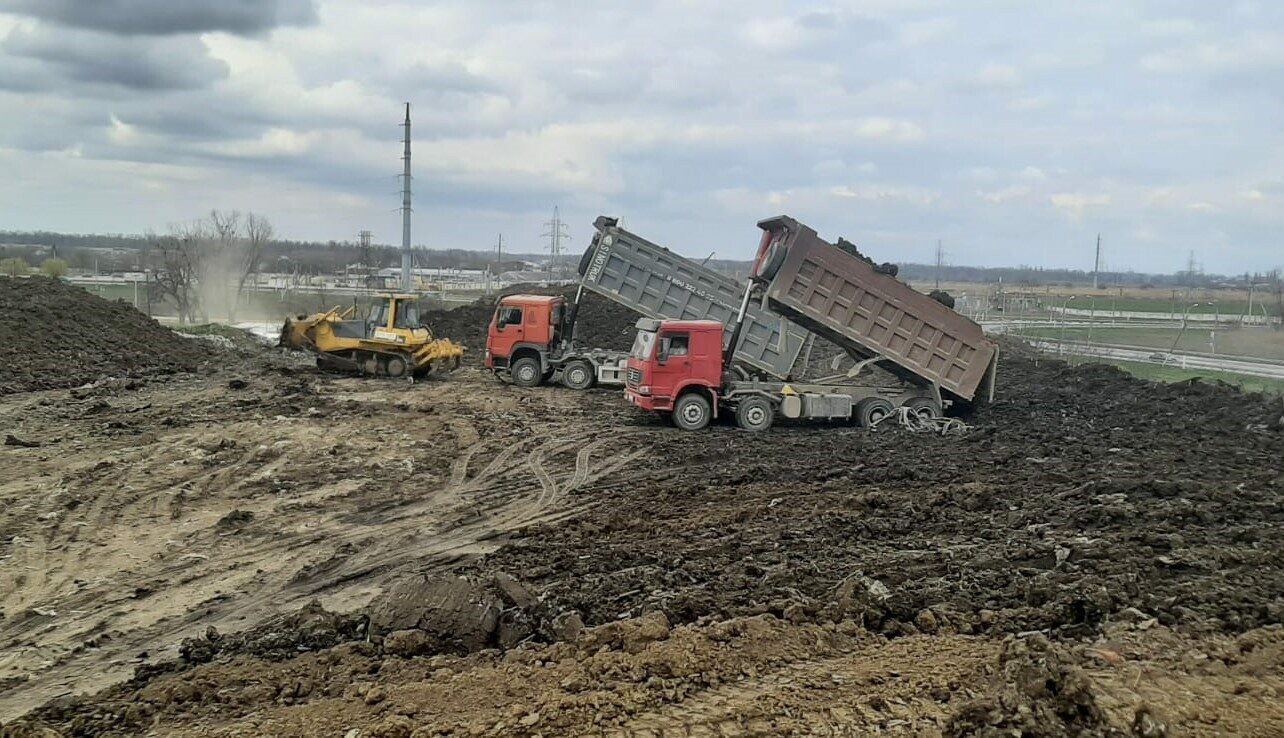Рекультивация полигона в Славянске-на-Кубани готова на 44% 