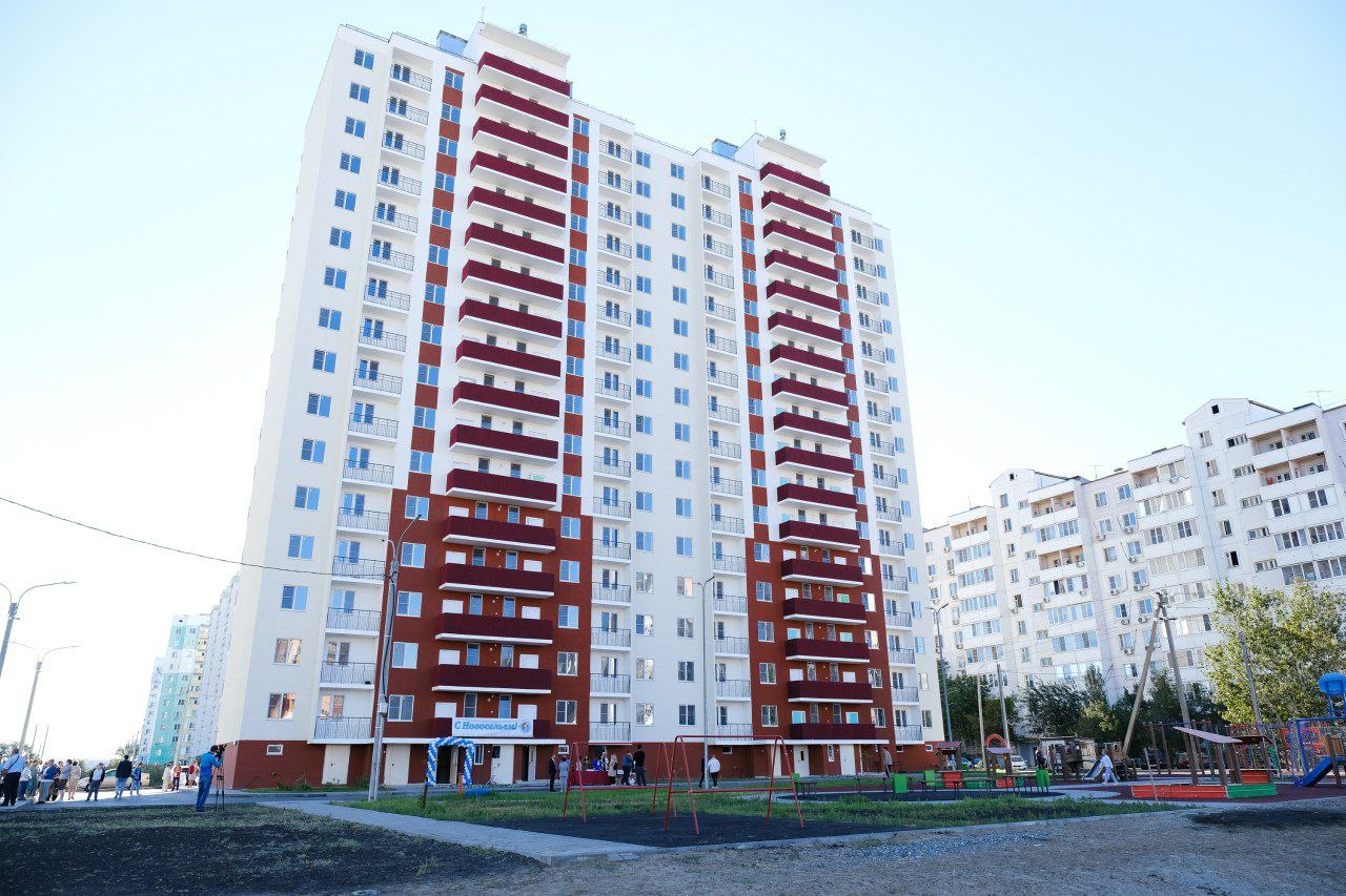 Ввод нового жилья в Астраханской области за пятилетие вырос вдвое