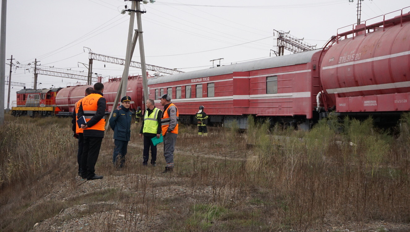 ПривЖД в Астраханской области готова к пожароопасному периоду