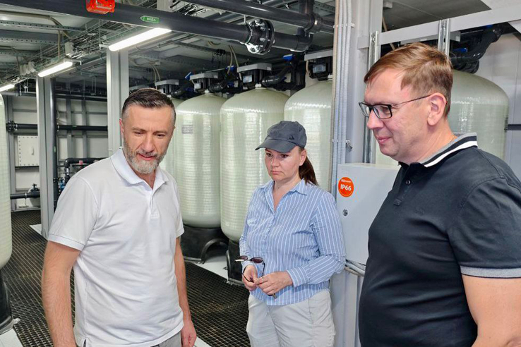 Модульная станция очистить воду для жителей в Приозерского района Ленобласти