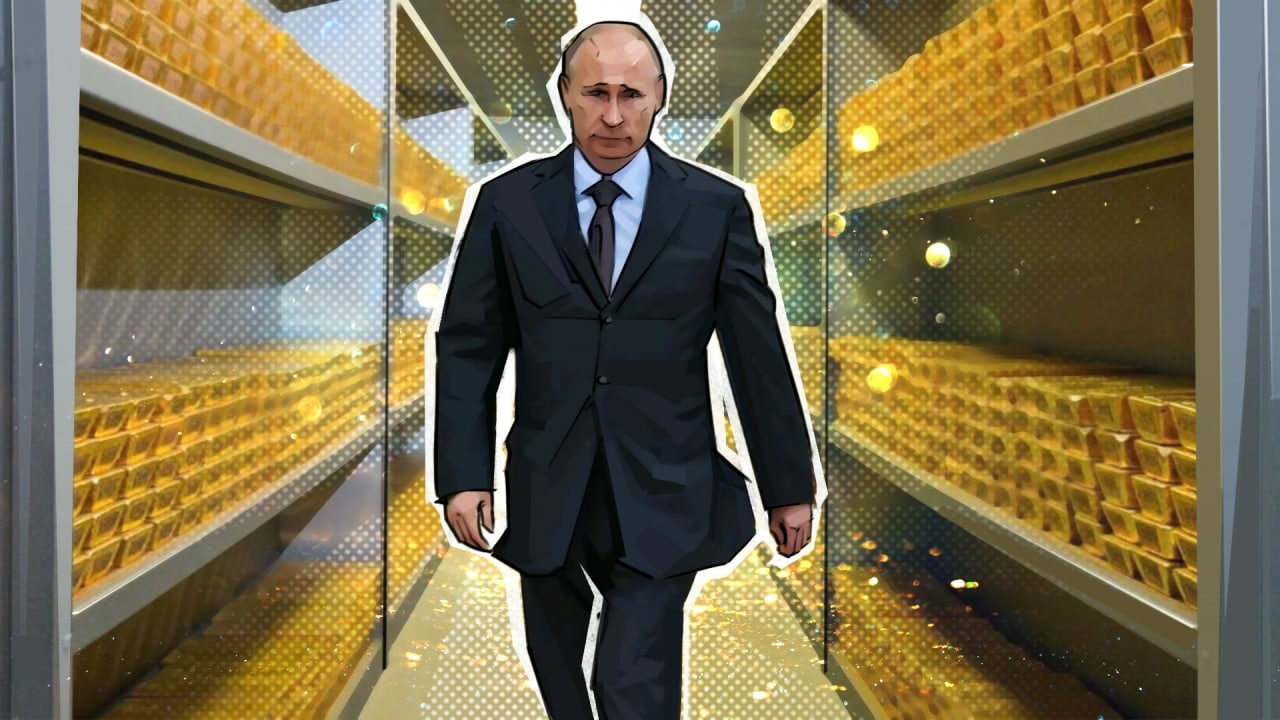 DR: Россия скупает золото — Кремль придумал, как его использовать против США