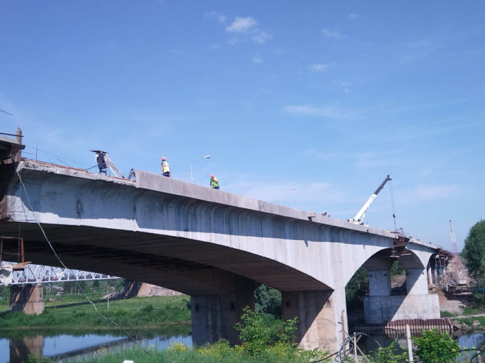 Ремонт Шакшинского моста в Уфе выполнен на 45%