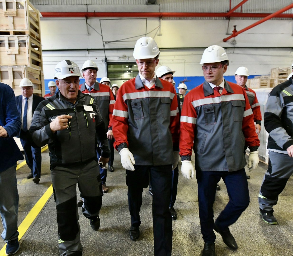 Мантуров проинспектировал промышленные предприятия Хакасии