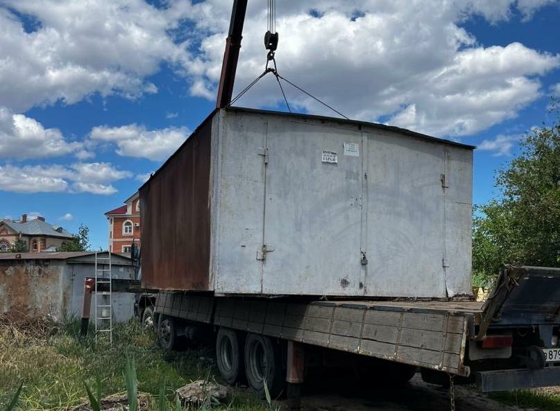 Более 50 гаражей снесли в мае в Астрахани 