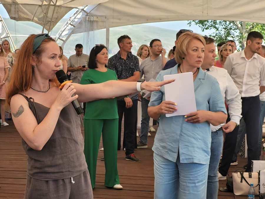 В Хакасии под открытым небом прошел бизнес-интенсив
