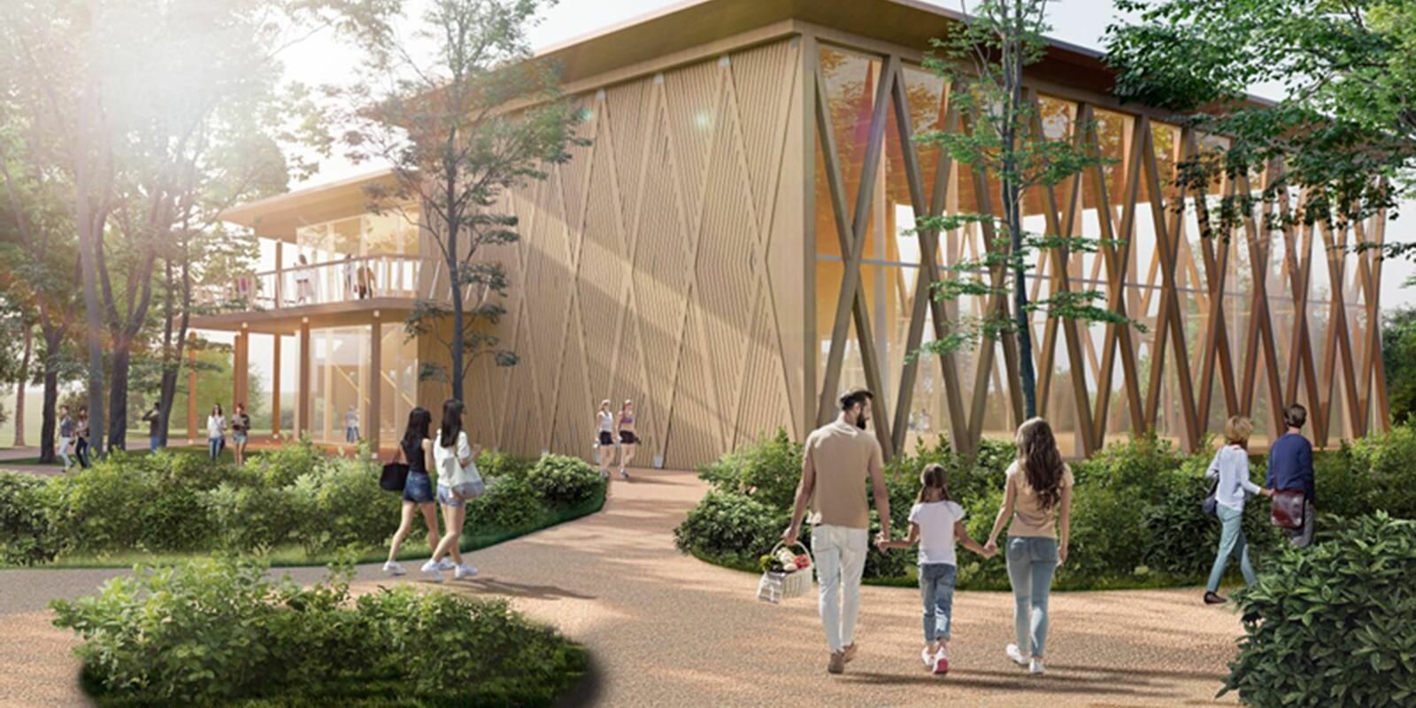 Многофункциональный спортивный павильон построят в Нескучном саду