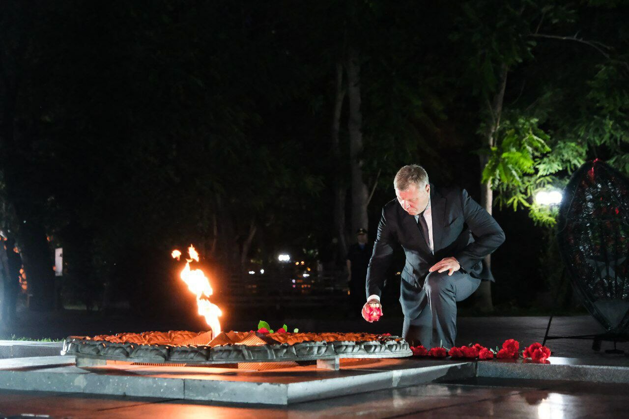 В Астраханской области почтили память героев войны 