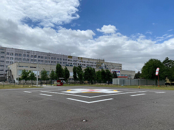 В Волгограде появилась еще одна площадка для санитарной авиации 