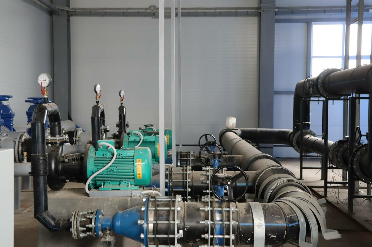 На Кубани строят новую станцию водоподготовки 