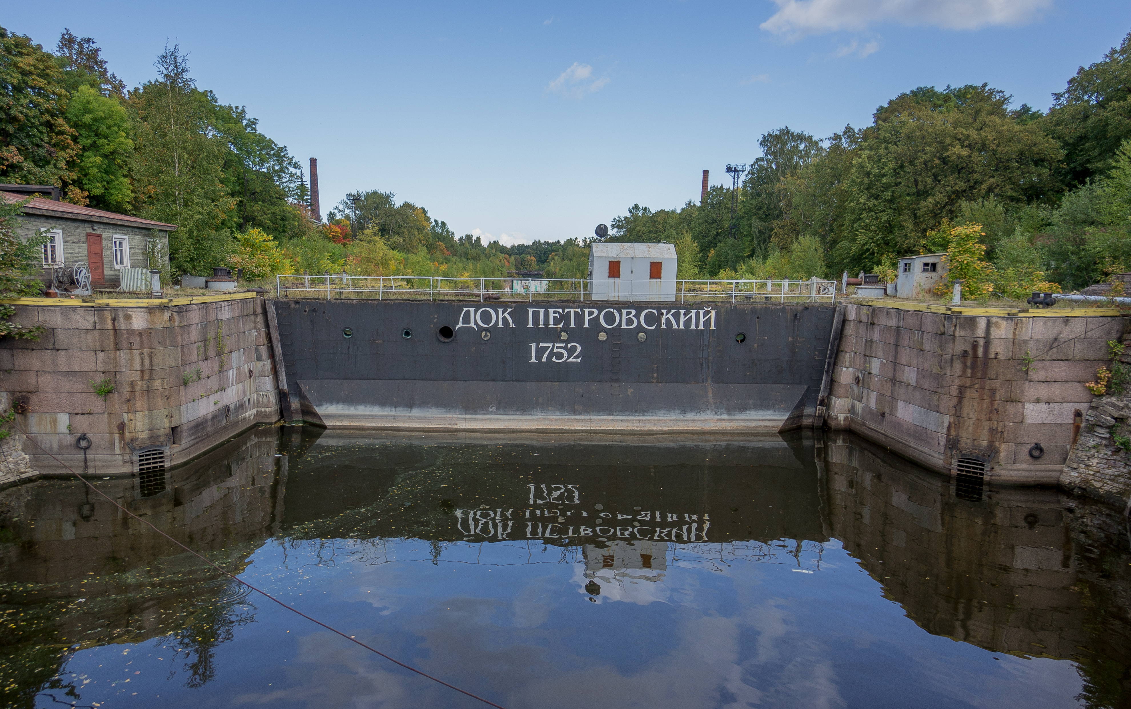 Петровский док 1752 года в Кронштадте приспособят для экскурсий
