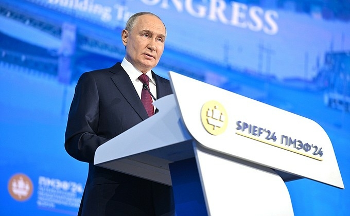 Путин сделал ряд важных заявлений во время выступления на ПМЭФ-2024