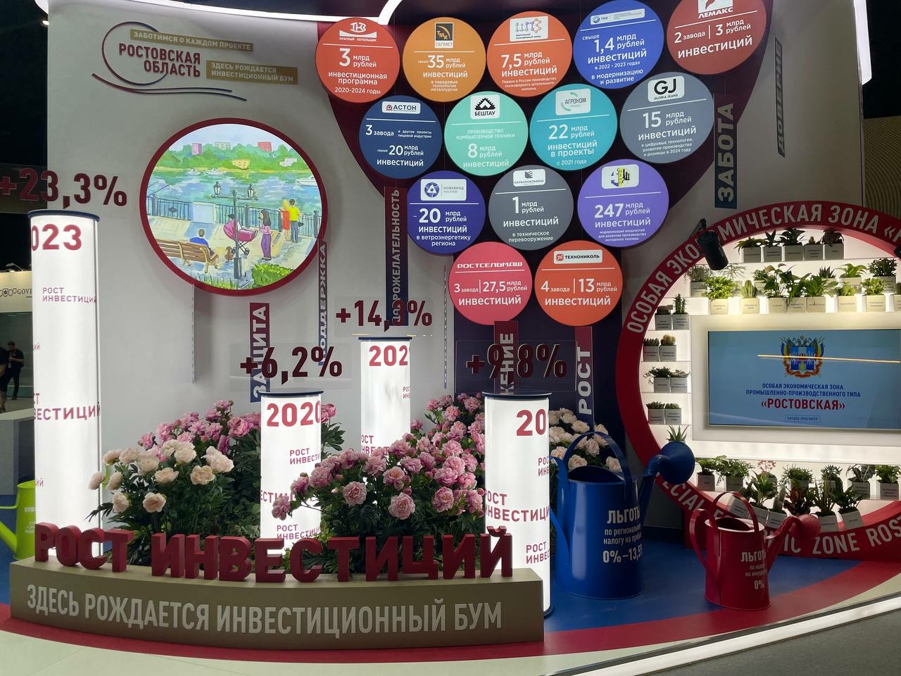 Свой стенд на ПМЭФ представил донской регион 