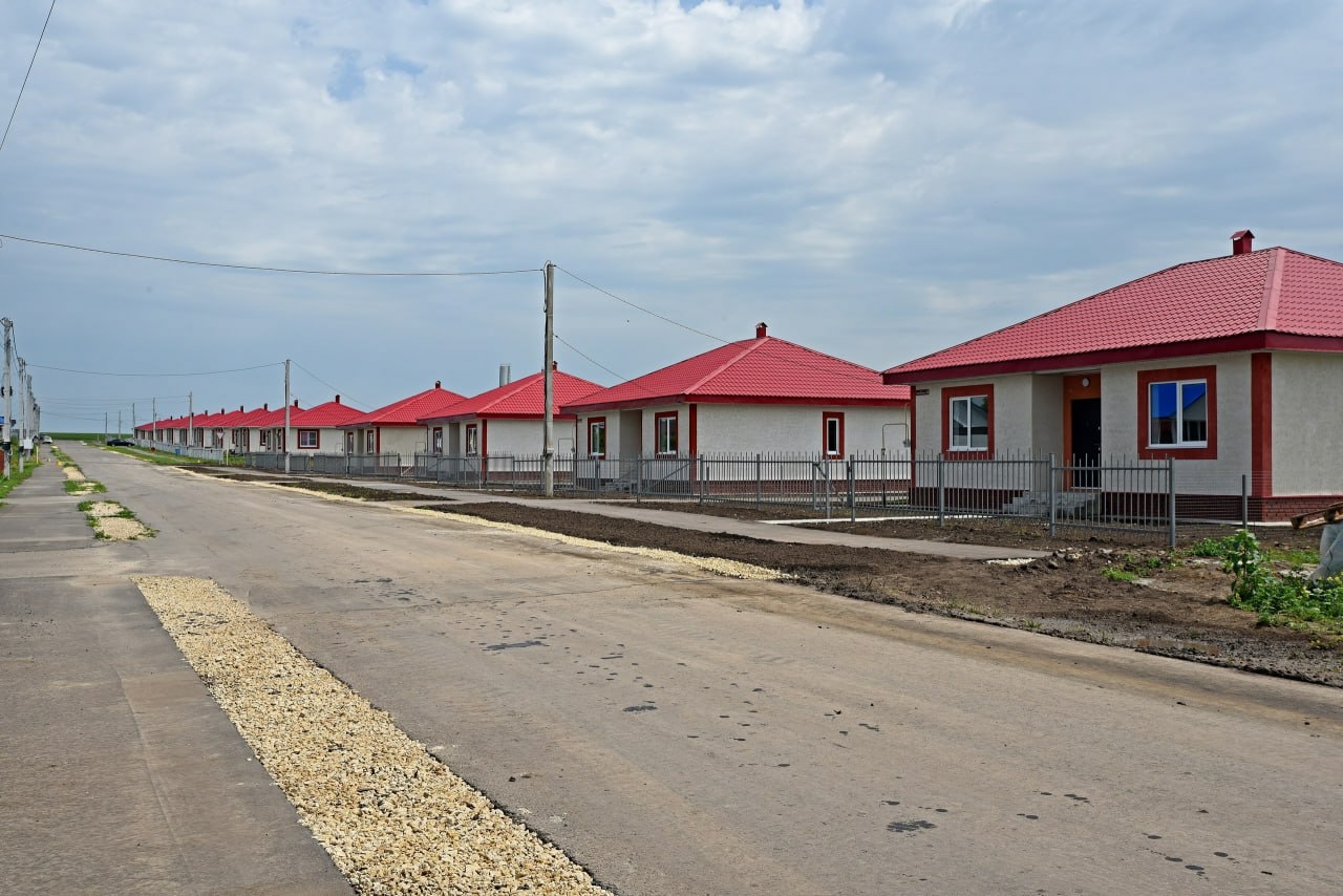 Инвесторы построили в Курской области новый жилой район