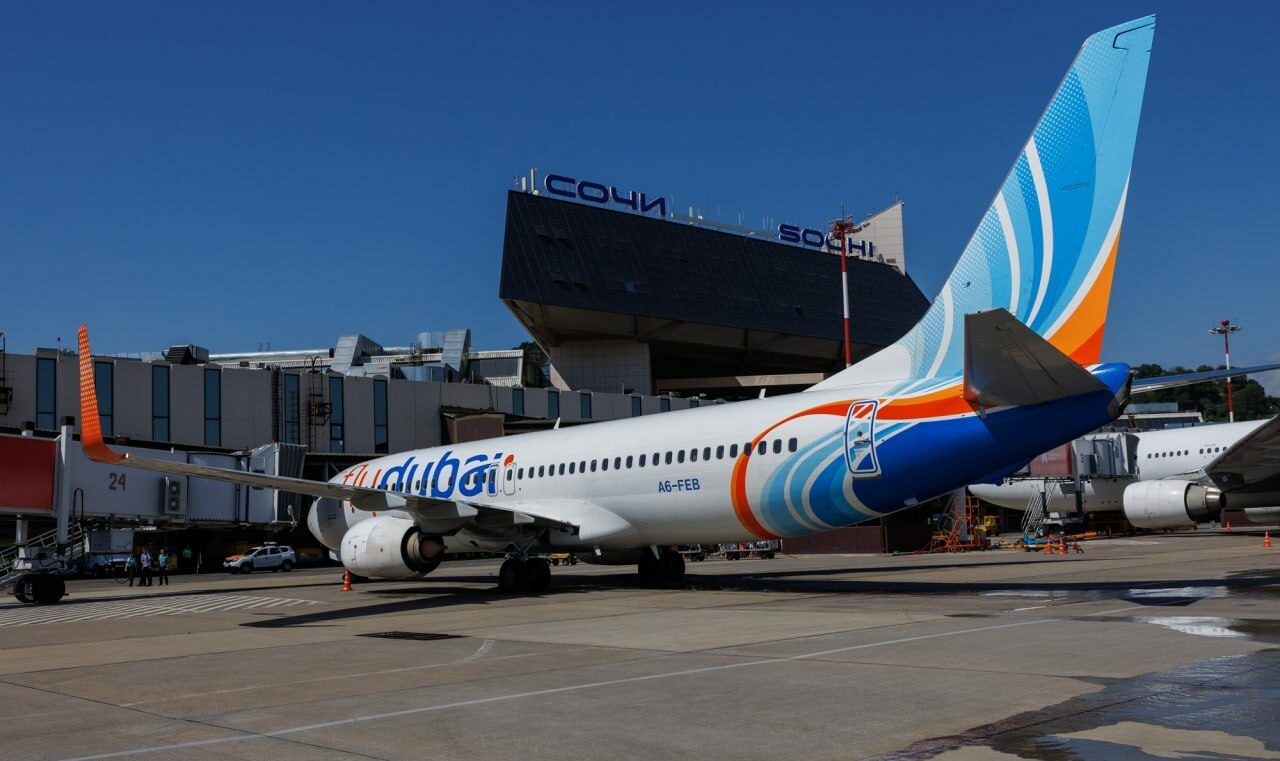 Авиакомпания Flydubai спустя четыре года возобновила полеты из ОАЭ в Сочи 