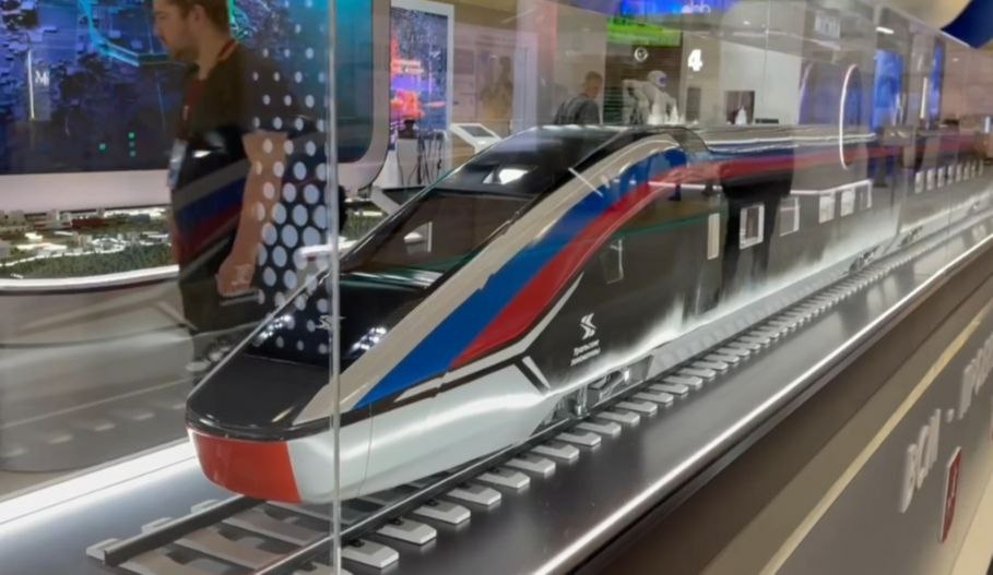 На ПМЭФ покажут макет высокоскоростного поезда