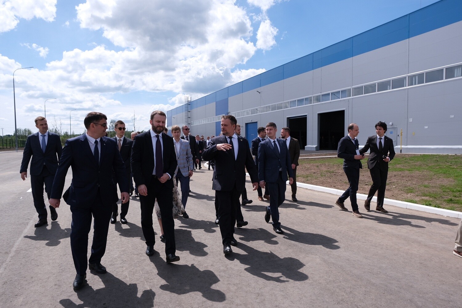Первая производственная площадка начала работу в ОЭЗ «Новгородская»