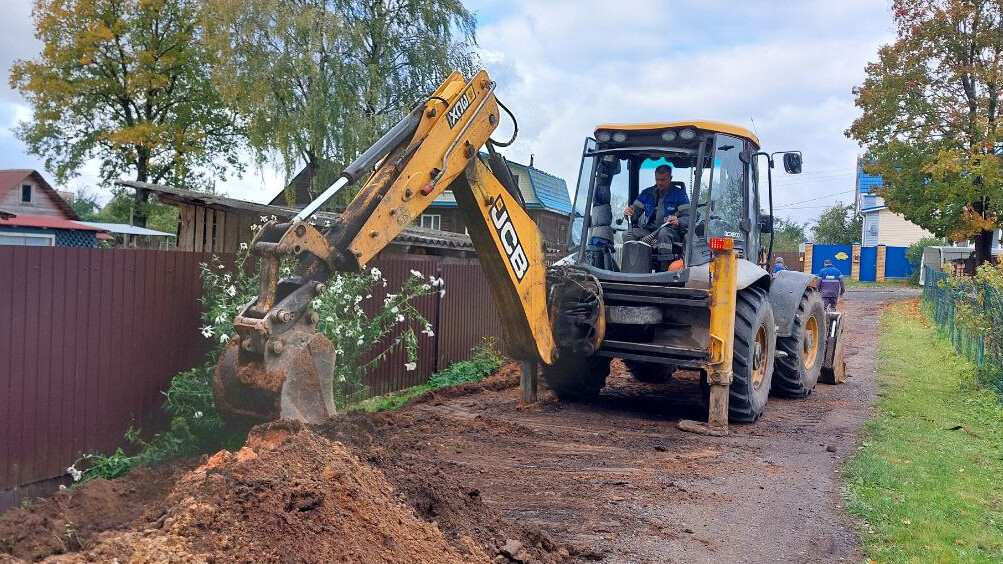 В Новгородской области газифицируют деревню Белая Гора