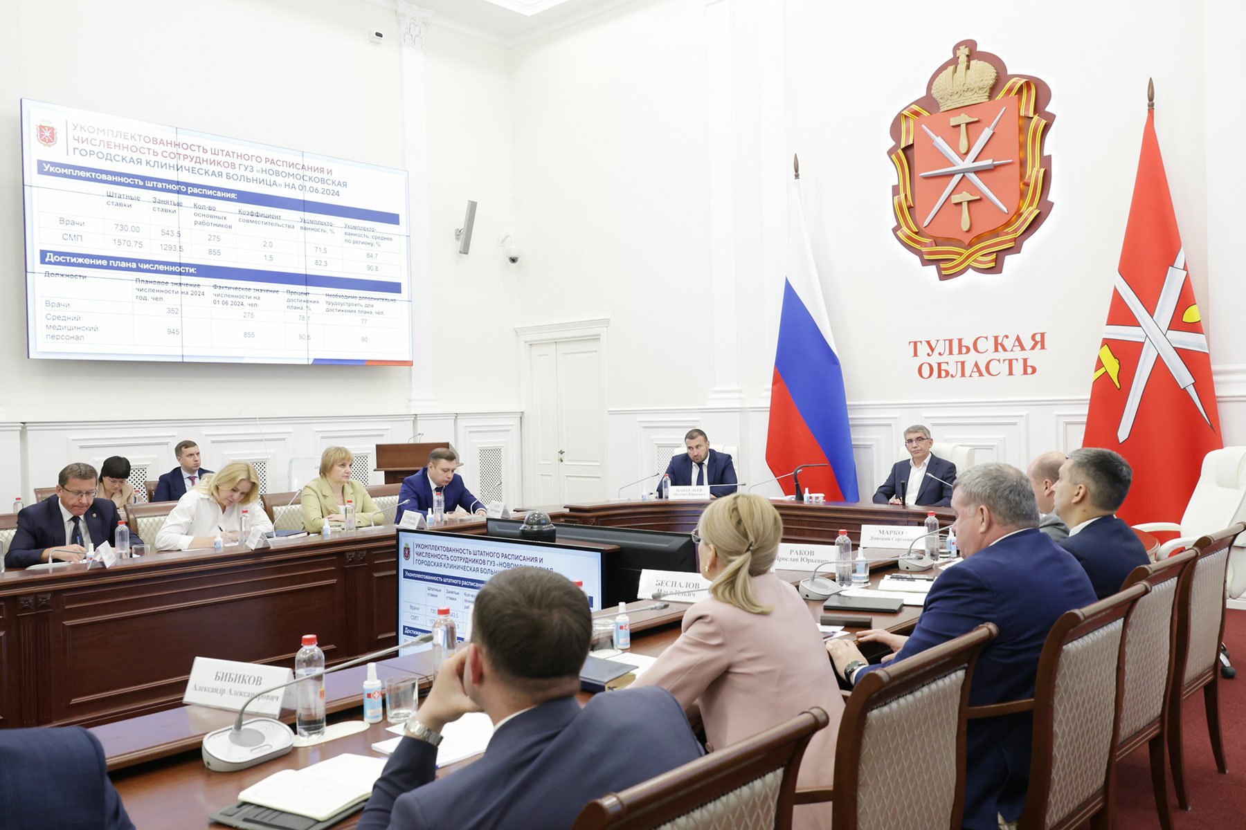 Дмитрий Миляев поручил разработать новые меры поддержки врачей в течение недели