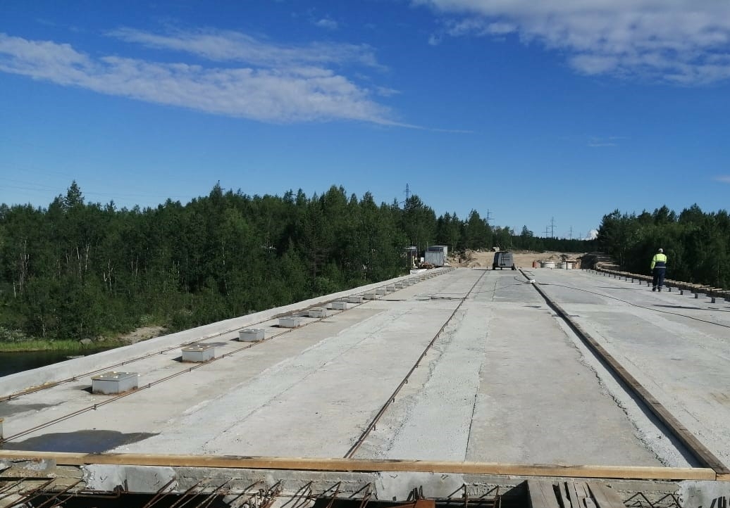 В Мурманской области ремонтируют мосты по нацпроекту