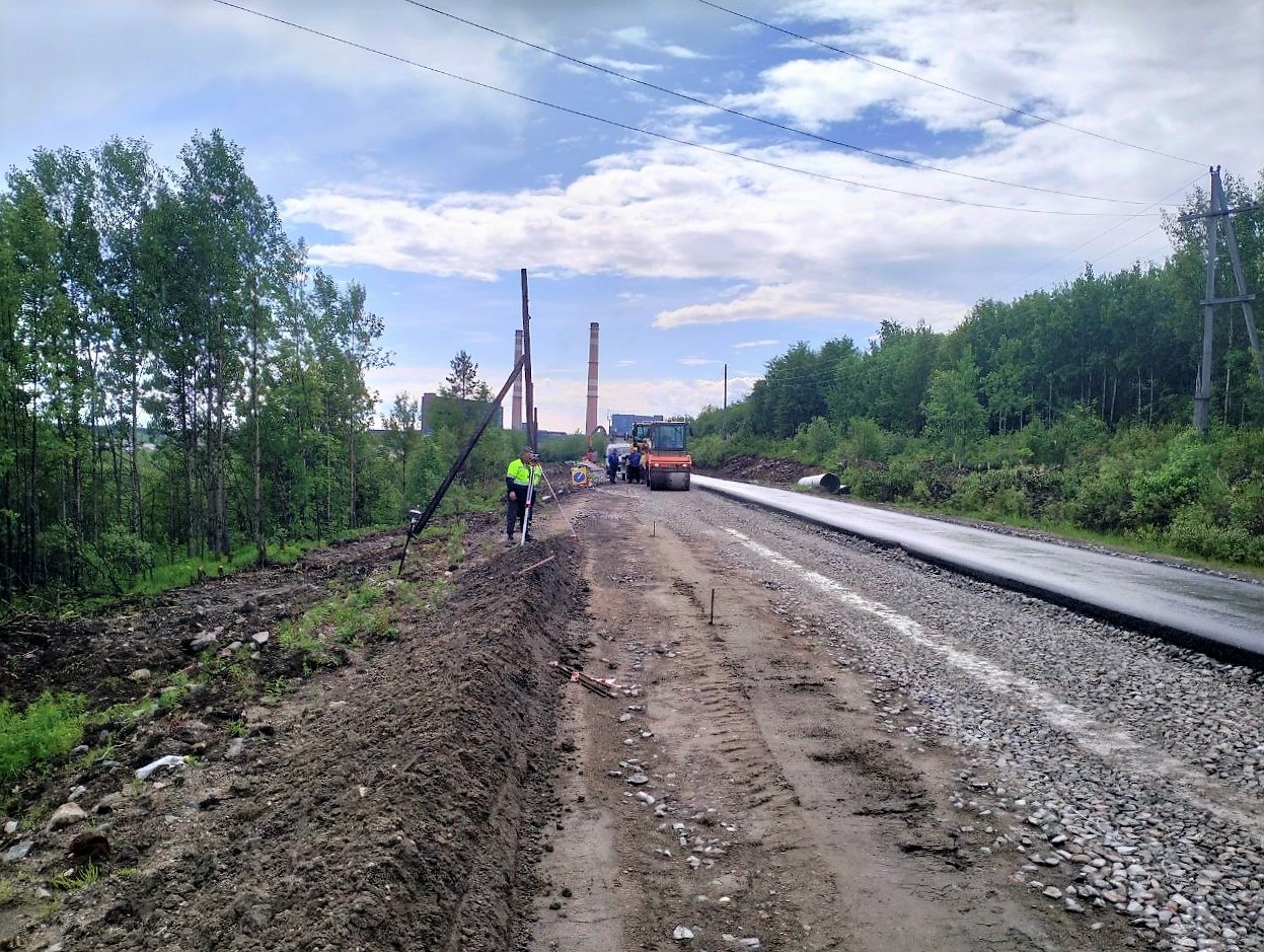 В Мурманской области ремонтируют еще одну трассу по нацпроекту