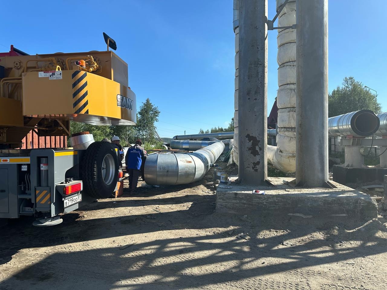 В Мурманске уложат более 2 км теплосетей